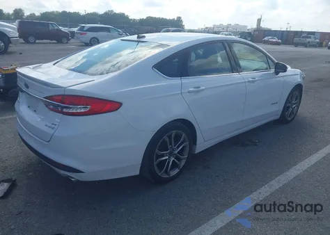 2017 Ford Fusion Hybrid Se из США, поврежденный, VIN 3FA6P0LU5HR234480
